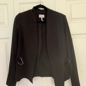 chiffon blazer